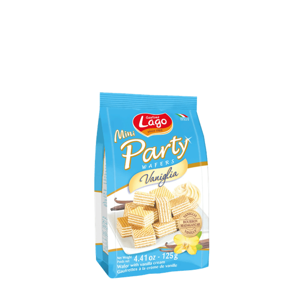 Wafer Lago Mini Party Baunilha 125g